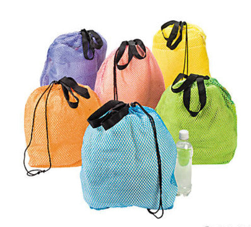 DAY-CAMP BAG MESH PULL STRING