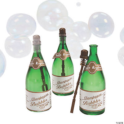 CHAMPAGNE BOTTLE BUBBLES - 1 PIECE - Creative Kids