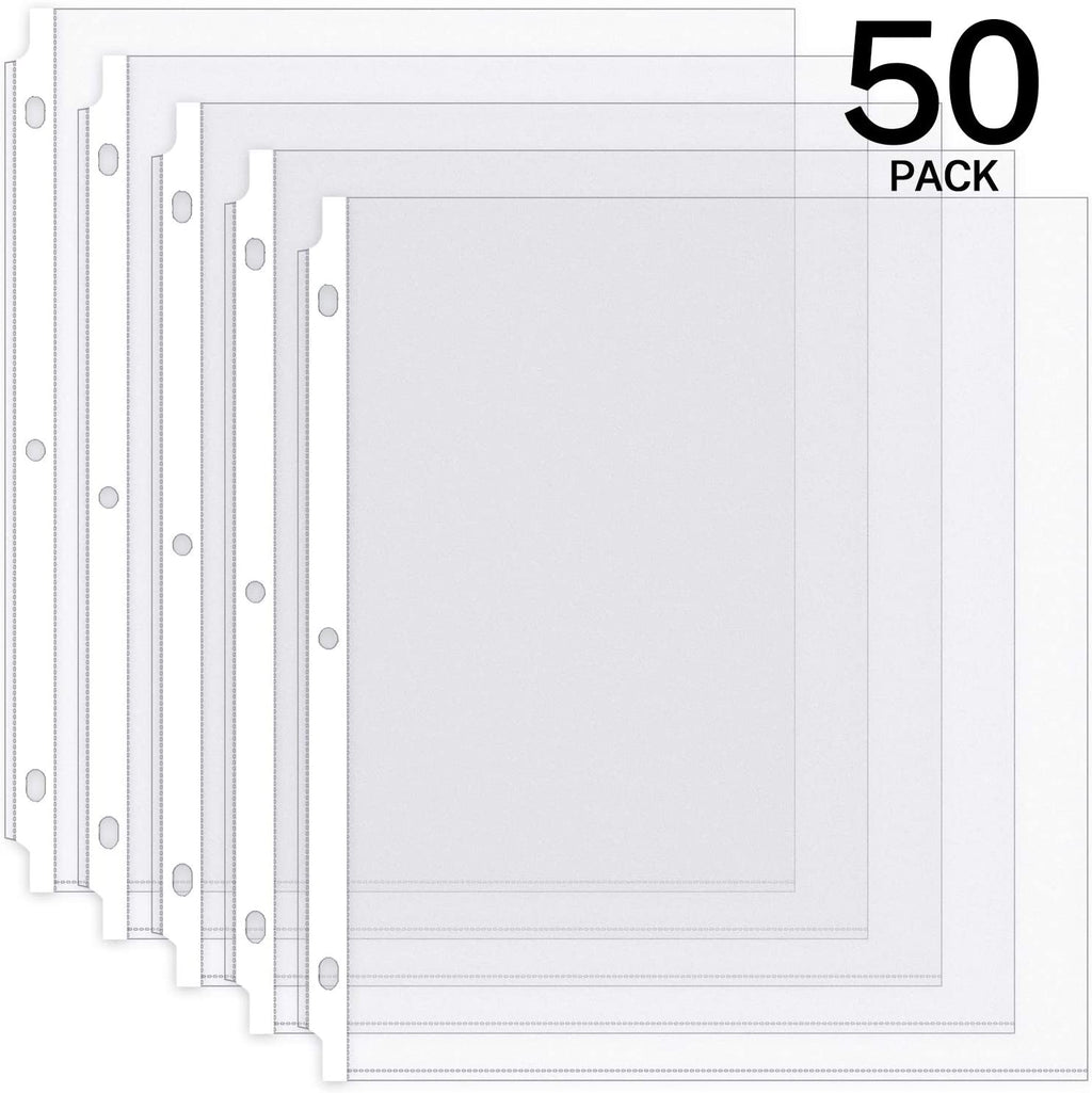 SHEET PROTECTORS - HEAVY WEIGHT 50  PACK