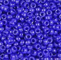 PONY BEADS: OPAQUE ROYAL BLUE 1000 PC