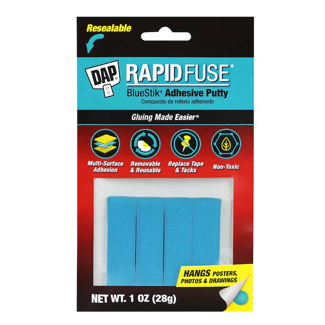 RAPID FUSE, FUN TAK - BLUE 1OZ