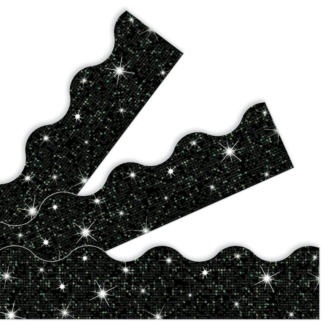 Sparkle Scalloped Border  2.25"x35&