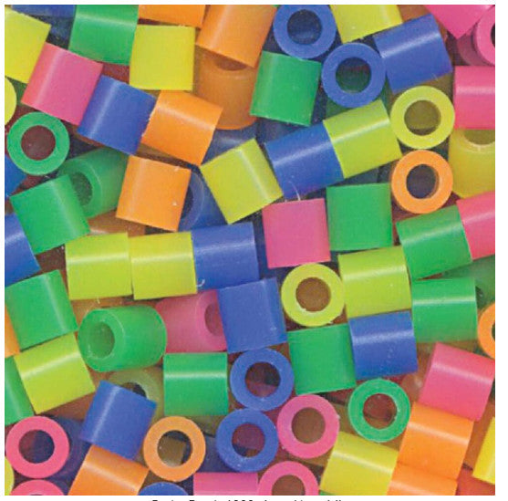 PERLER BEADS: NEON MIX 1000 PACK