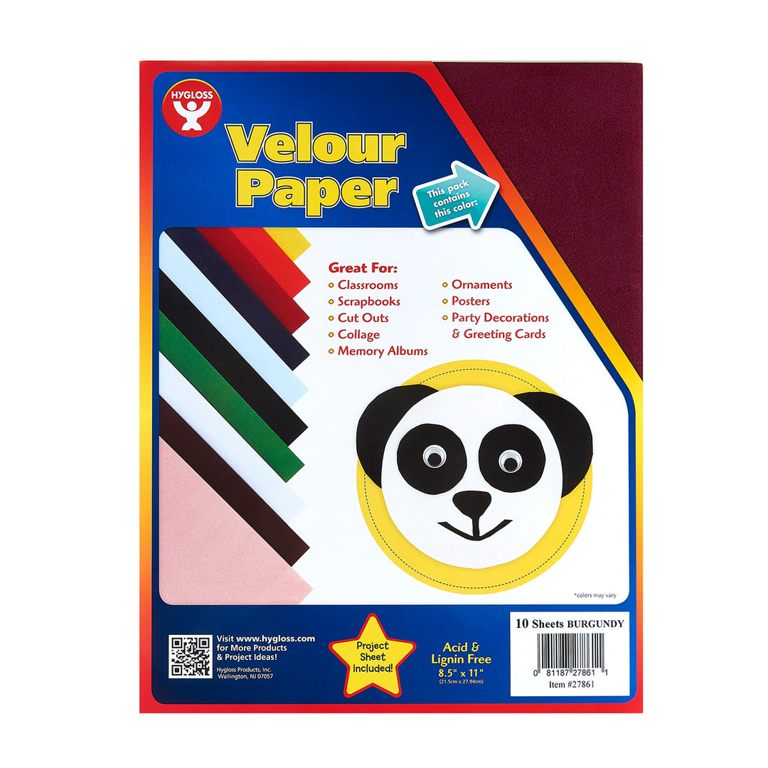 Velour Paper 8.5"x11"