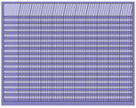 INCENTIVE CHART, HORIZONTAL : 22"X28" LAVENDER