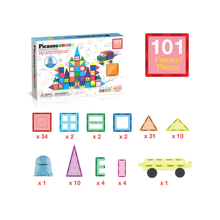 PICASSO MAGNA-TILES 101 PACK