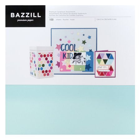 BZ 12x12 PAPER PACK MULTI 100 SHT