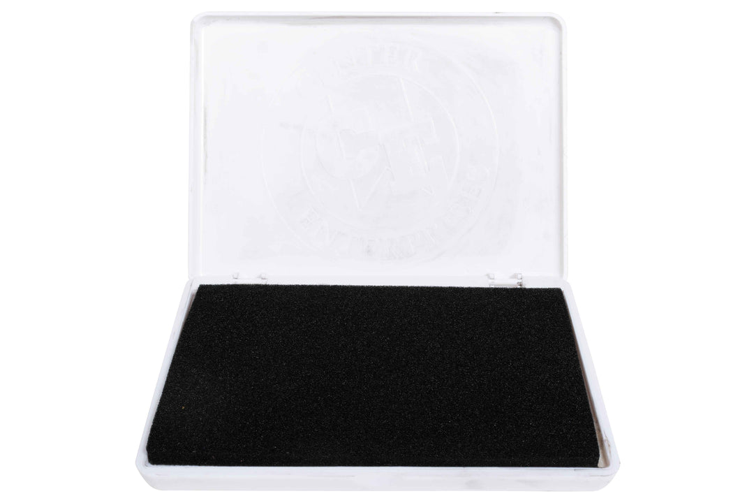 JUMBO STAMP PAD: WASHABLE BLACK