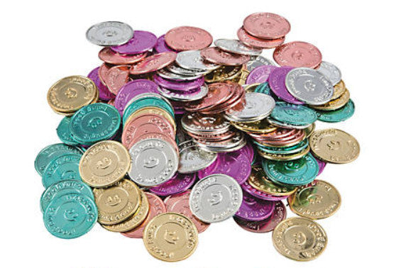 COINS - "I WAS CAUGHT BEING GOOD” 144PCS