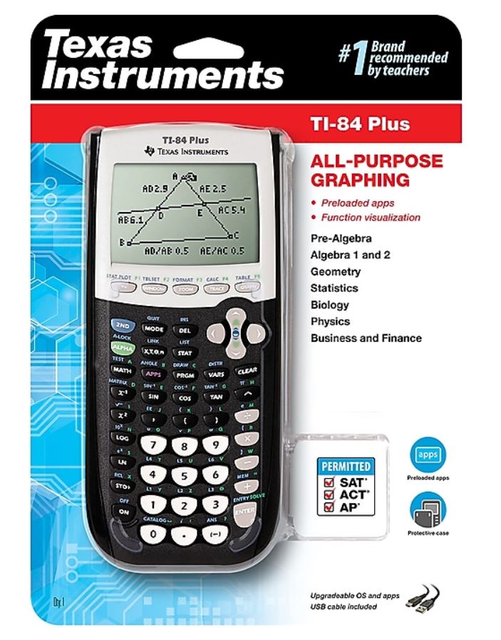 Texas Instruments TI-84 PLUS Graphing Calculator