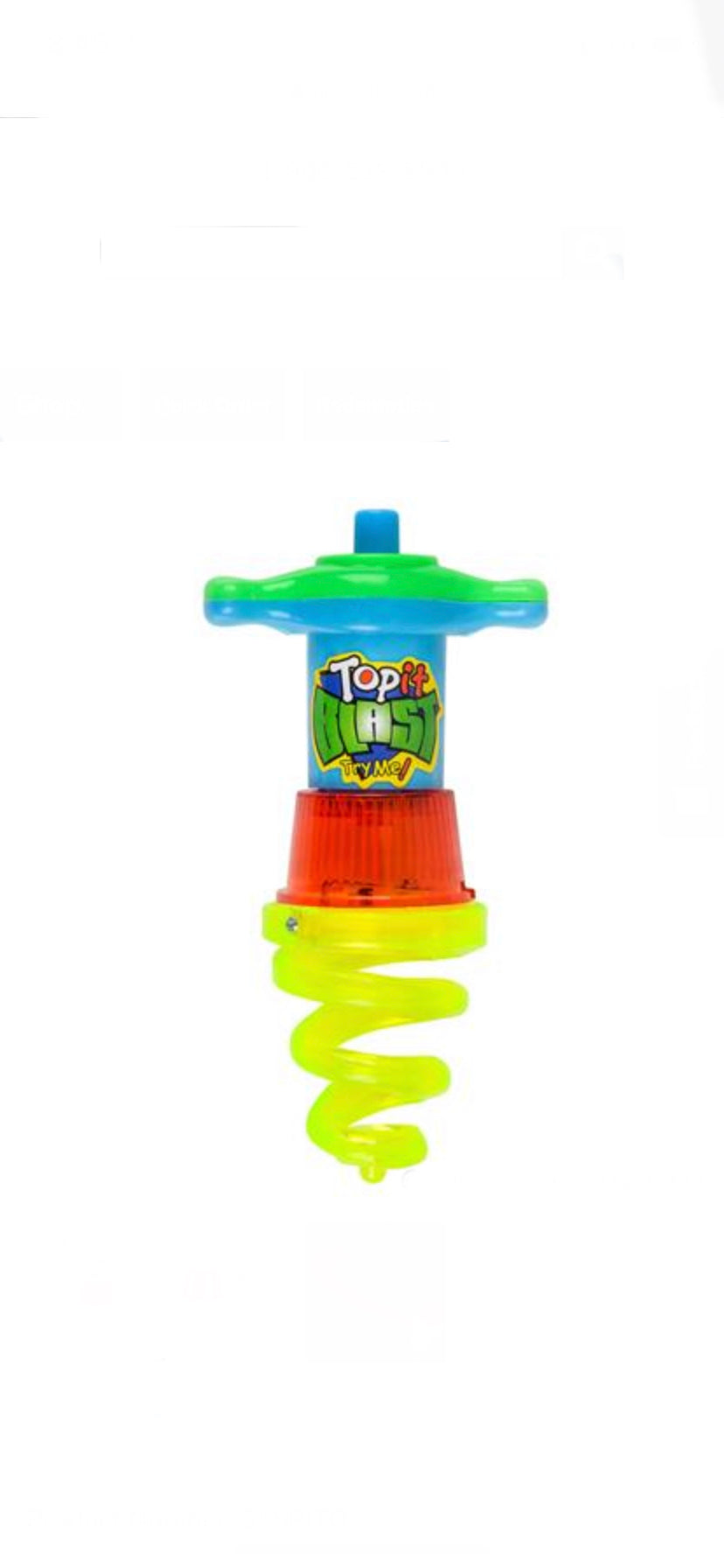 LIGHT UP SPINNING TOP