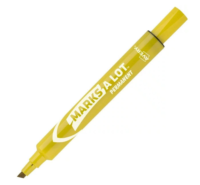 AVERY MARKER MARKS-A-LOT PERMANENT YELLOW