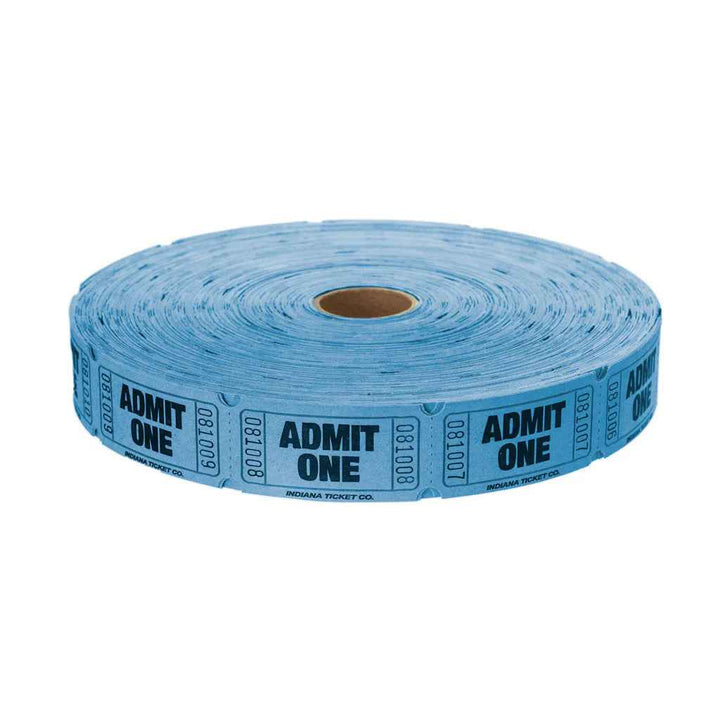 Raffle Tickets Single Admit One 2000 Pack