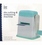DIE CUT AND EMBOSSING MACHINE