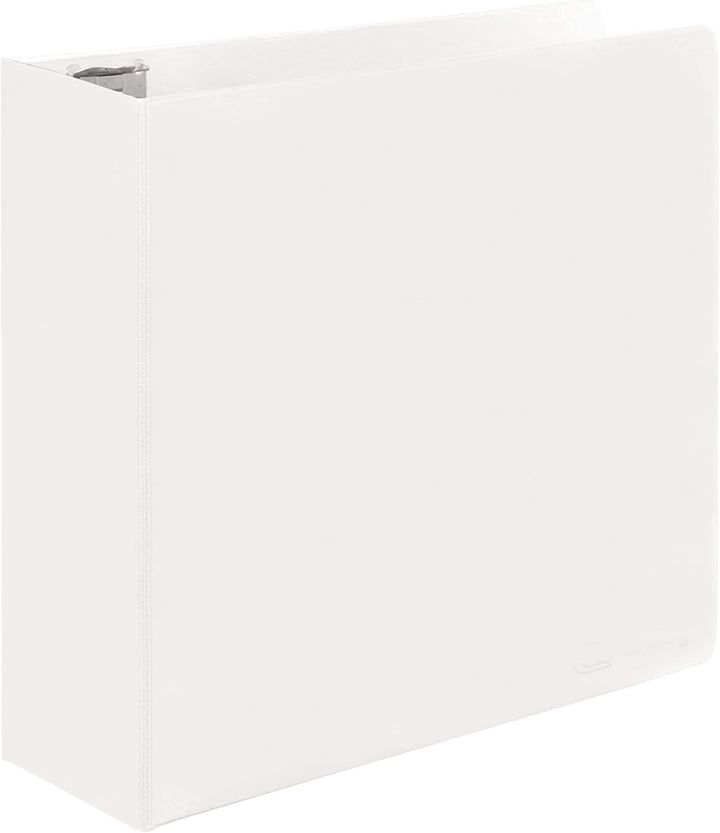 VIEW BINDER: 3" D-RING WITH 2 POCKETS - WHITE
