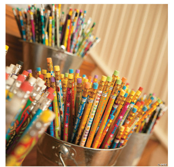 Stacking Point Pencils - Assorted Designs 20- 25pcs